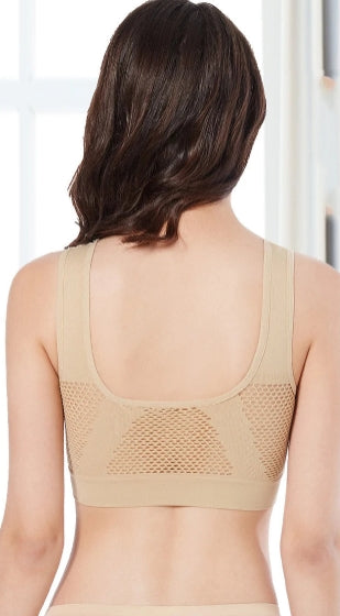 Brassière Sport Femme Push-Up Respirante - Fitness Gym Yoga