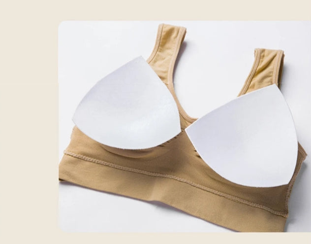 Brassière Sport Femme Push-Up Respirante - Fitness Gym Yoga