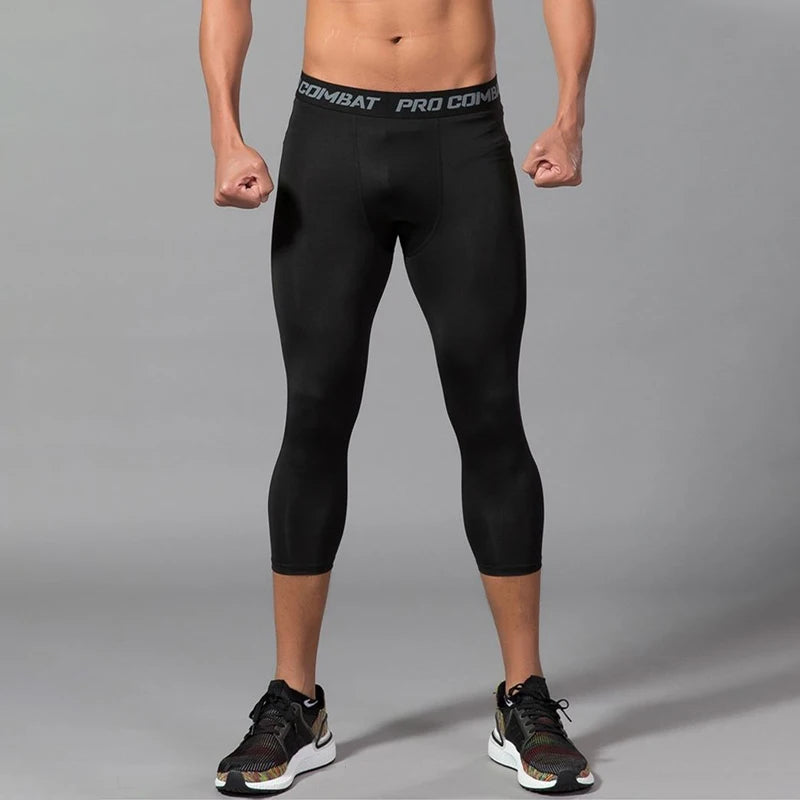 Legging Compression Homme Sport - Running Fitness Musculation