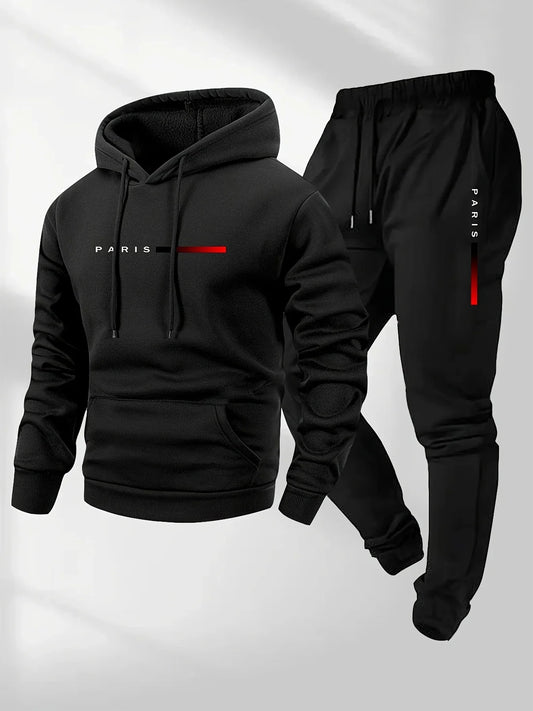 Ensemble Survêtement Homme Sweat à Capuche + Pantalon - Jogging Sport Casual