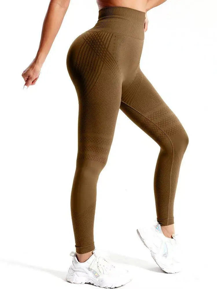 Legging Femme Anti-Cellulite 3D Taille Haute - Sculptant Gainant Sport Yoga