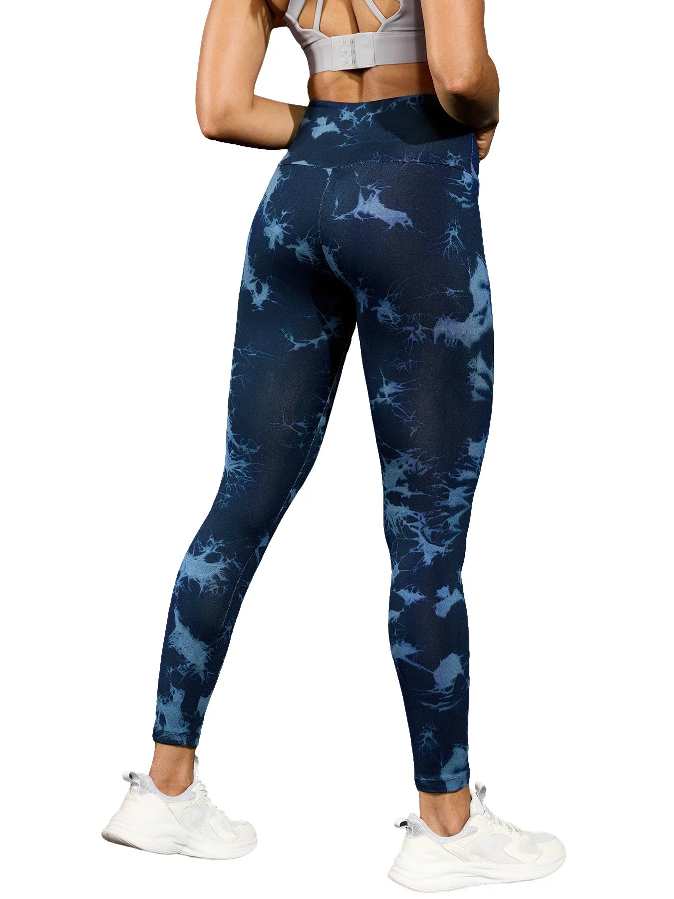 Legging Femme Taille Haute Tie-Dye - Sport Yoga Fitness