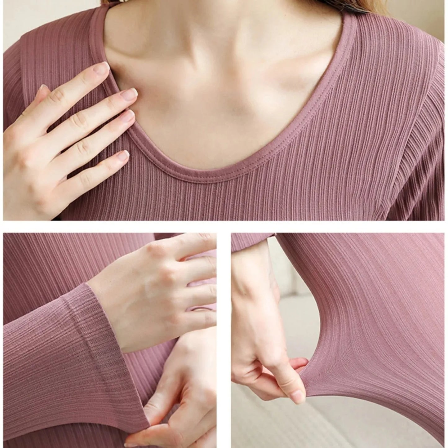 Ensemble Thermique Sport Femme - Sous-Vêtement Technique Hiver