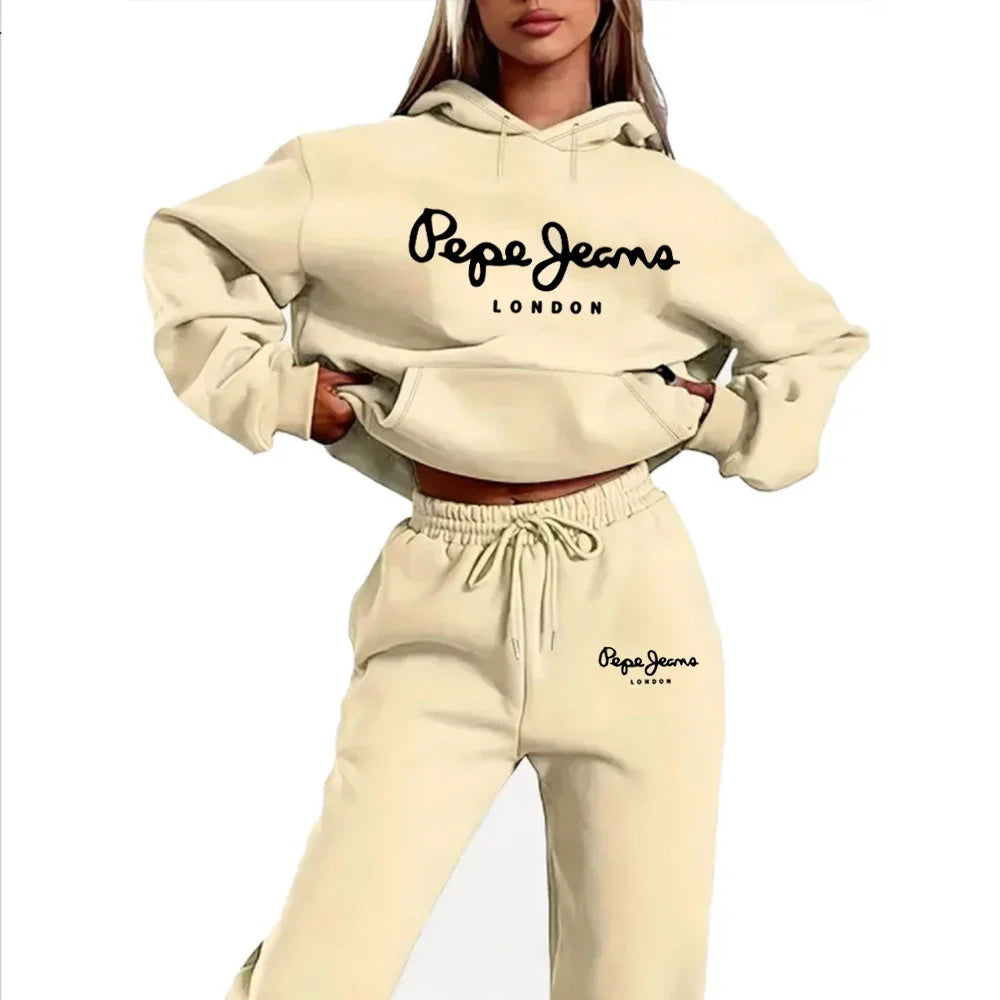 Ensemble Survêtement Femme Sweat + Pantalon - Jogging Casual Confort