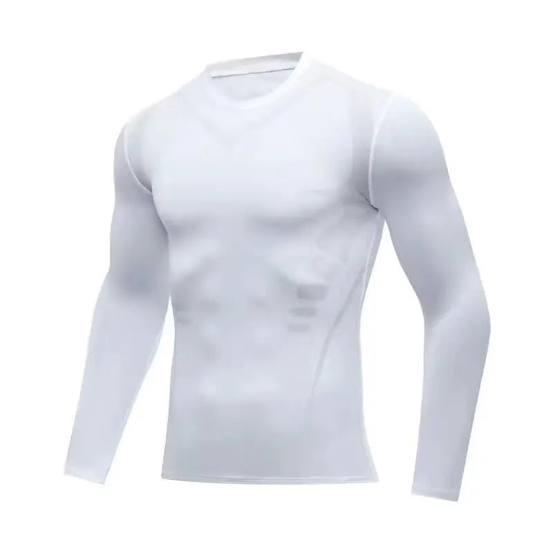 T-Shirt Compression Sport Homme - Fitness Running Séchage Rapide