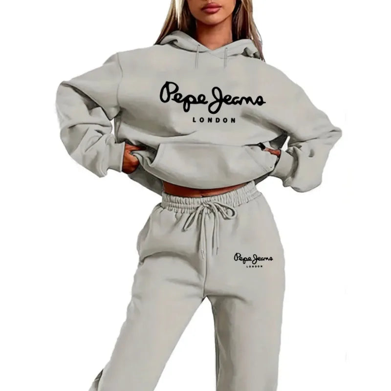 Ensemble Survêtement Femme Sweat + Pantalon - Jogging Casual Confort