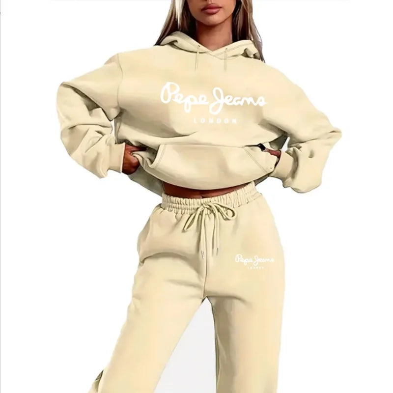 Ensemble Survêtement Femme Sweat + Pantalon - Jogging Casual Confort