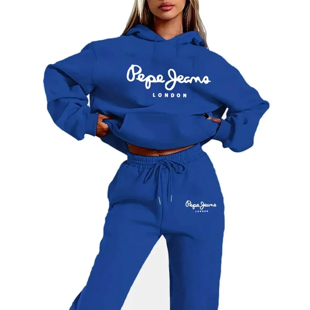 Ensemble Survêtement Femme Sweat + Pantalon - Jogging Casual Confort