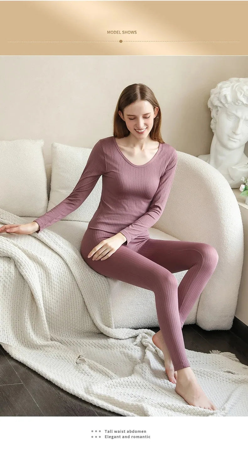 Ensemble Thermique Sport Femme - Sous-Vêtement Technique Hiver