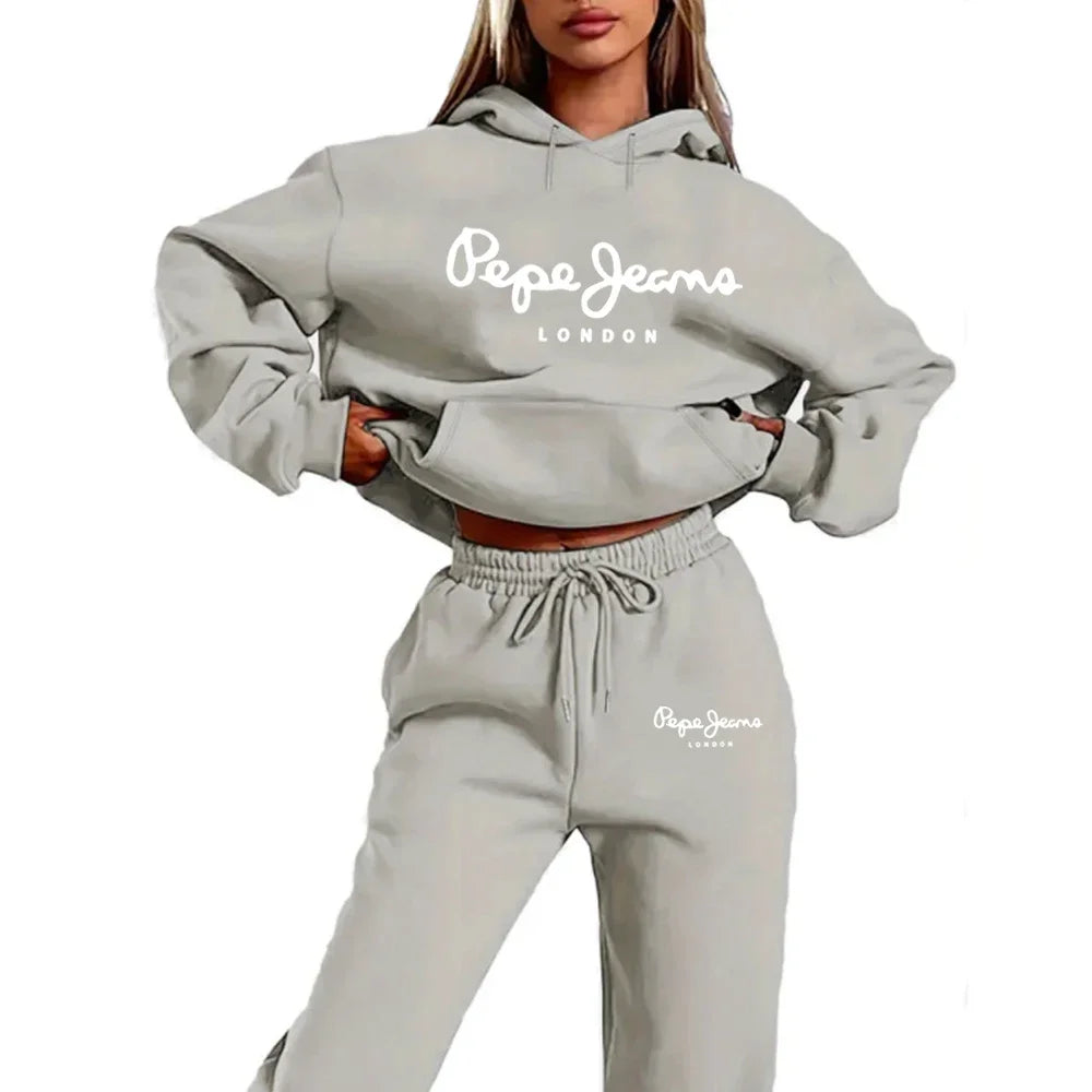 Ensemble Survêtement Femme Sweat + Pantalon - Jogging Casual Confort
