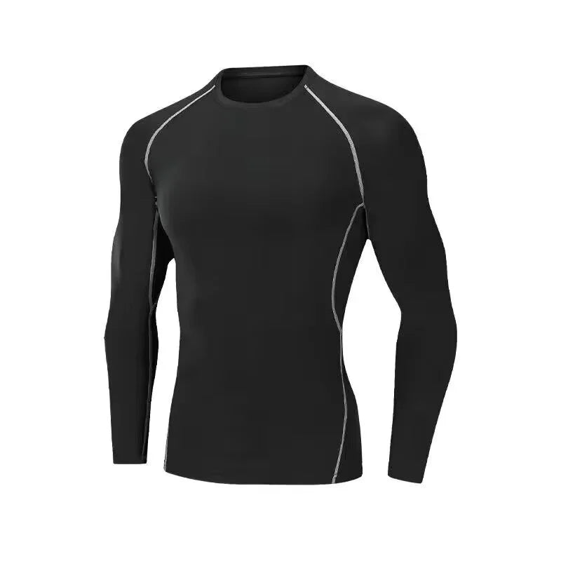 T-Shirt Compression Sport Homme - Fitness Running Séchage Rapide