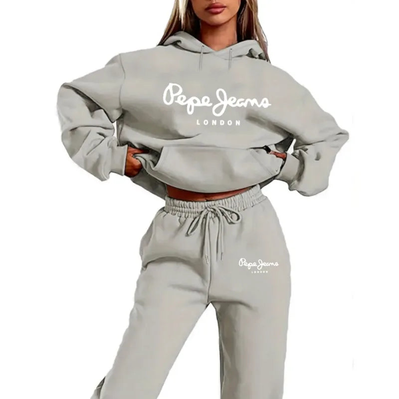 Ensemble Survêtement Femme Sweat + Pantalon - Jogging Casual Confort