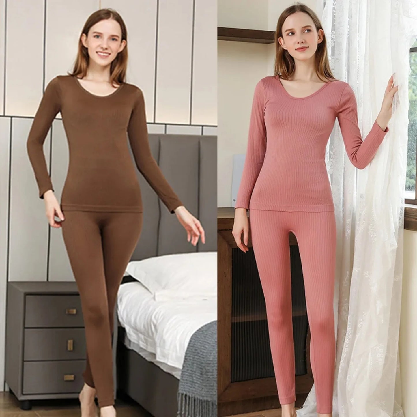 Ensemble Thermique Sport Femme - Sous-Vêtement Technique Hiver
