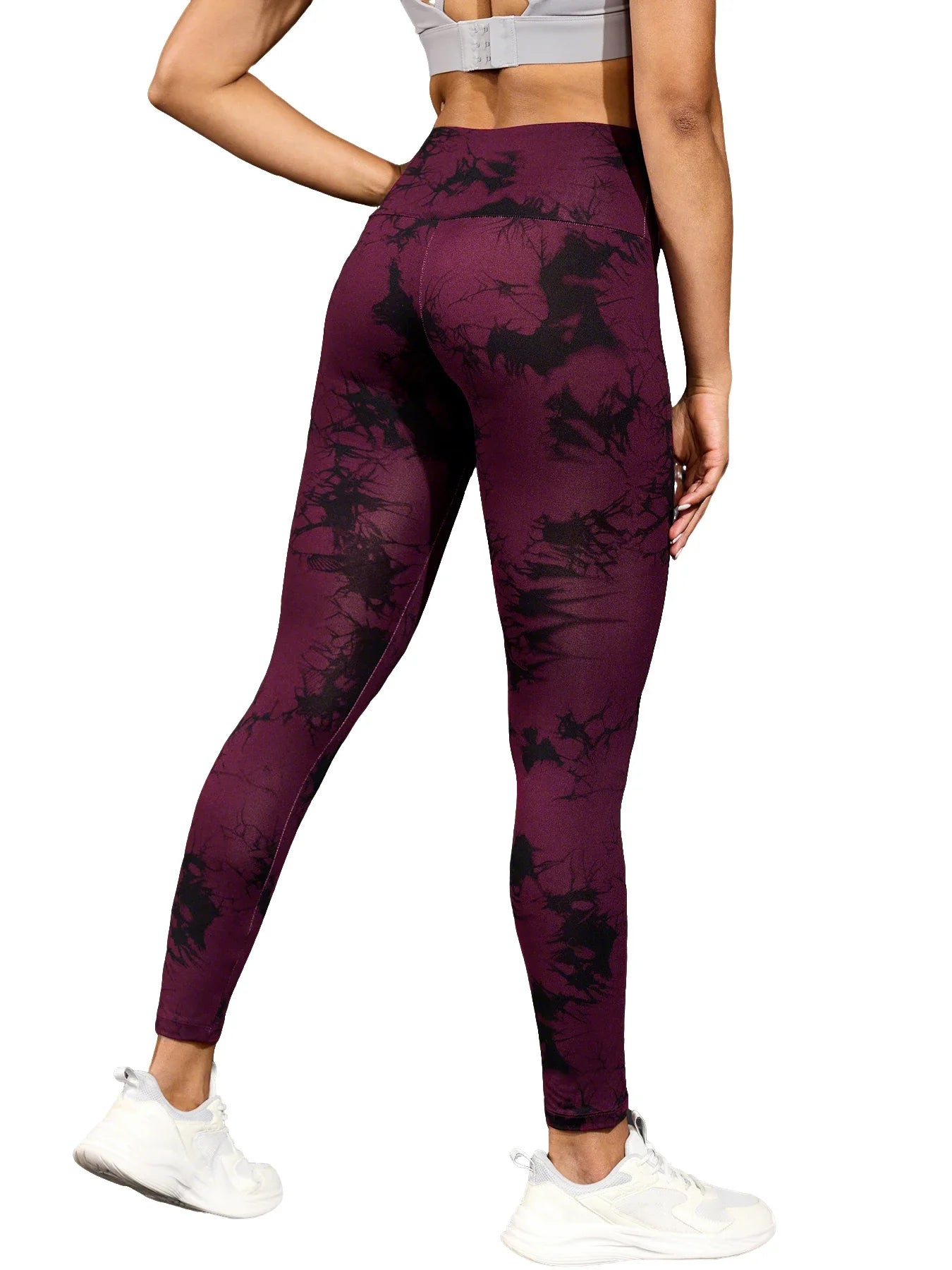 Legging Femme Taille Haute Tie-Dye - Sport Yoga Fitness