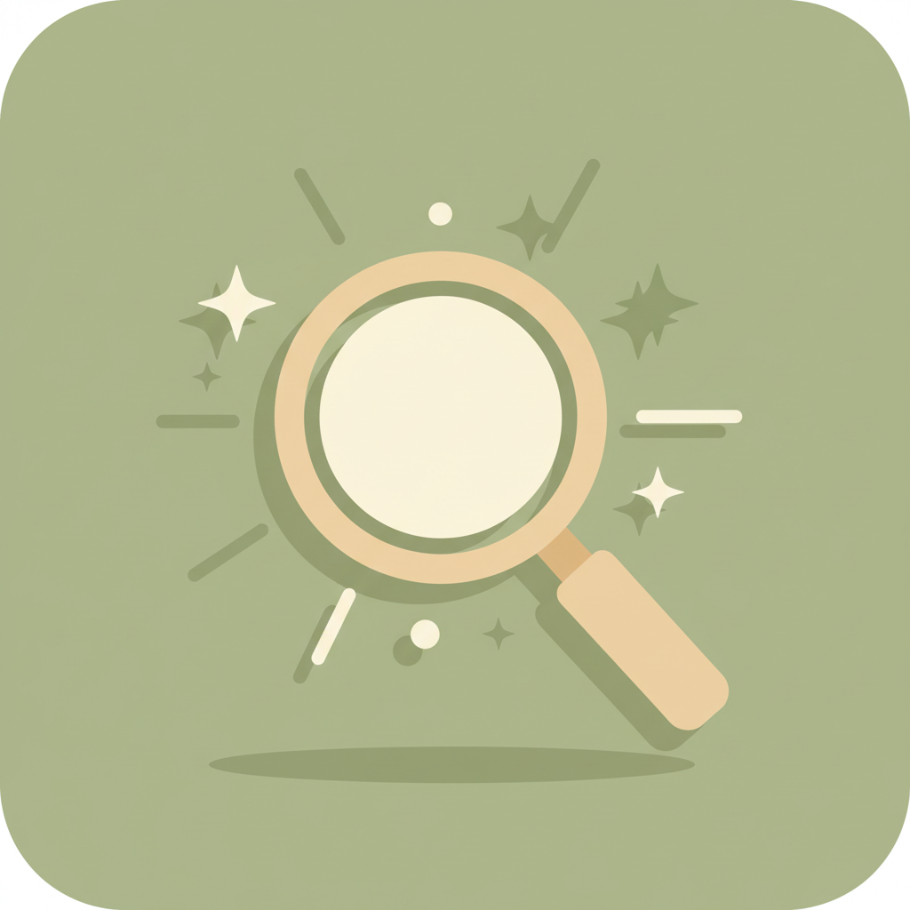 Icône Découvrez sans texte